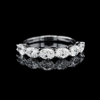 Oval Eastwest Half Eternity Diamond Ring #EternityByLVNA Online Sale