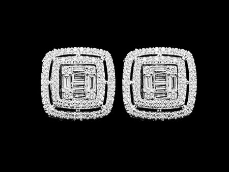 #LVNA2024 | Classic Multi-Wear Square Dangling Diamond Earrings 14kt Online