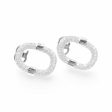 NEW Classic Oval Cushion Diamond Earrings 14kt For Discount