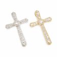 NEW Cushion Marquise Cross Diamond Pendant 14kt Hot on Sale