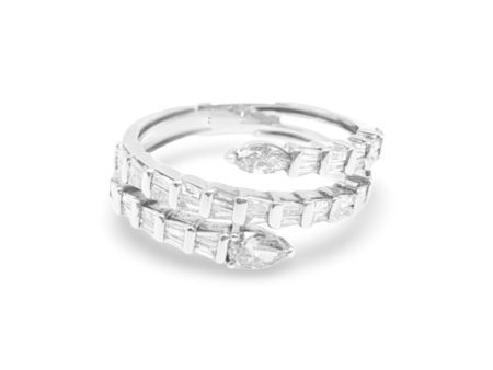 NEW Serpent Diamond Ring 18kt Supply