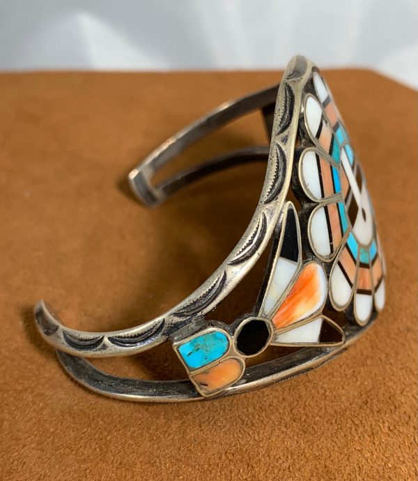 Vintage Sunface Zuni Cuff Cheap