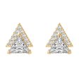 Aster Triangular Pico Earrings Cheap