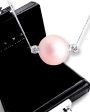 #LVNAPP | 5MM HOPE Pearl Twin Pointers Diamond Necklace 18kt Discount