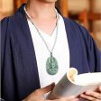 THE VAULT | Genuine Natural Hand Carved Jadeite Buddha Pendant Necklace For Cheap