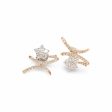 NEW Rositas Cross Diamond Earrings 18kt Discount