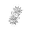 NEW Marquise Leaf Statement Diamond Multi-purpose Jewelry Ring Earrings 18kt Online Sale