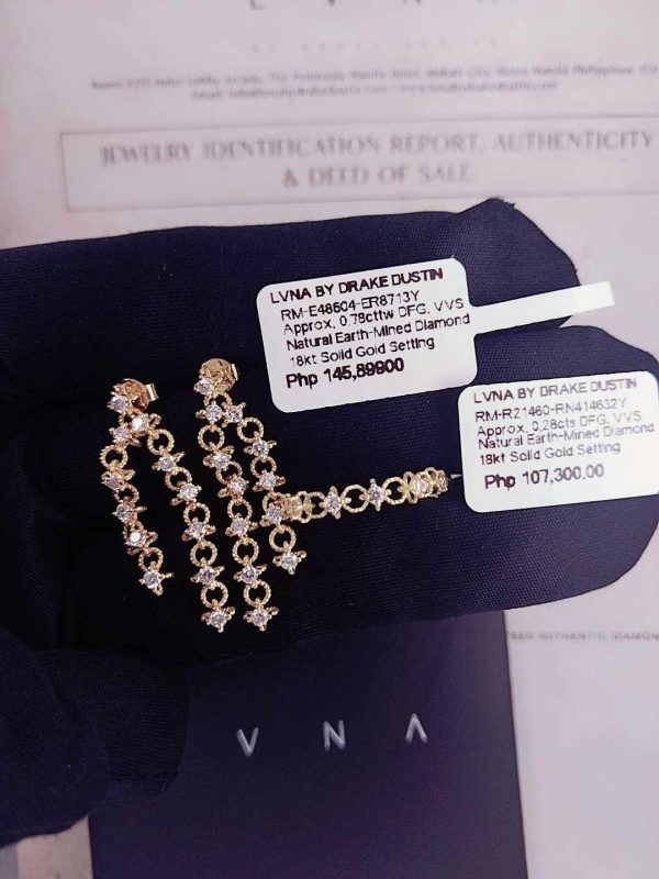 #LVNA2024 | Golden Knot Diamond Jewelry Set 18kt Discount