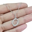 NEW Alpha O Letter Diamond Necklace 14kt For Discount