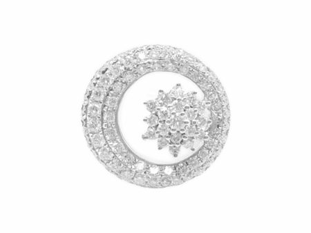 NEW Moon Star Diamond Ring 18kt Fashion