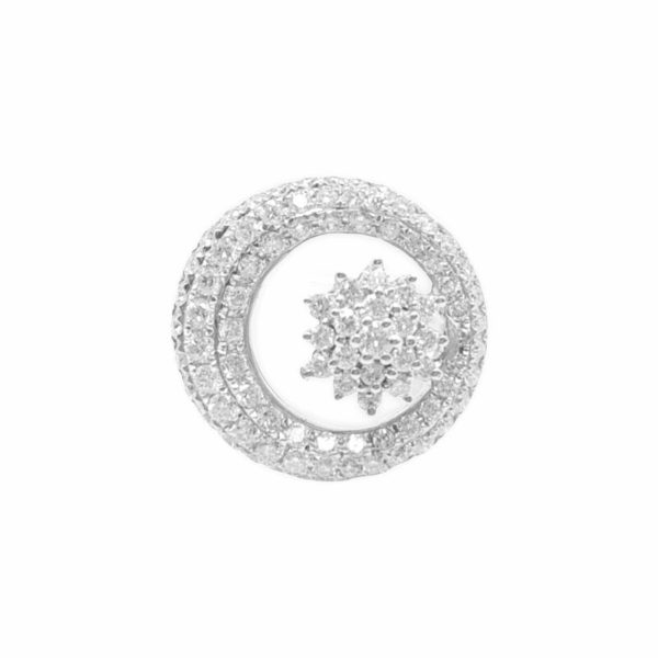 NEW Moon Star Diamond Ring 18kt Fashion