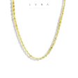 #GOLD2024 | 18K Golden Unisex Chain Rope Necklace 17.5” For Discount