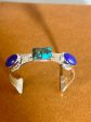 Lapis and Turquoise Cuff by Burch Driver Hot on Sale