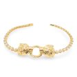 NEW Panther Eternity Diamond Bracelet 14kt Online now