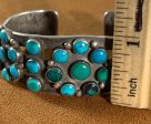 Vintage Turquoise Cluster Cuff Online Hot Sale