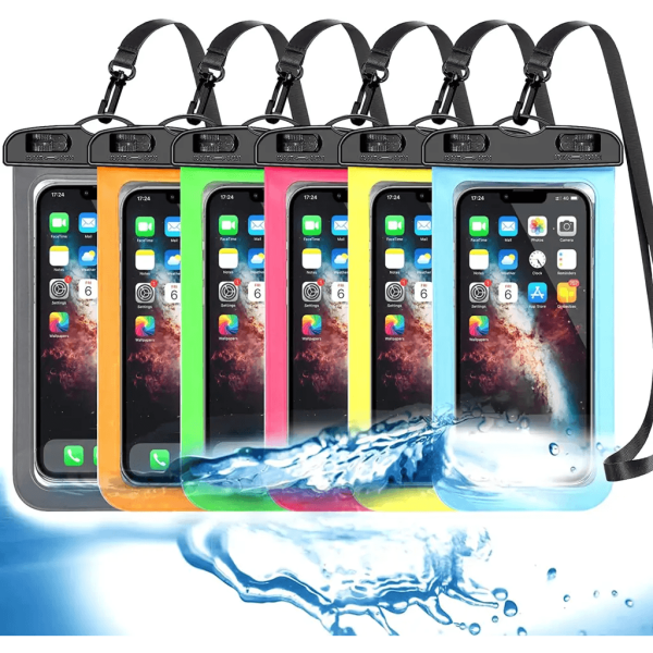 Universal Waterproof Phone Pouch, Large Phone Waterproof Case Dry Bag IPX8 Outdoor Sports for Apple iPhone 14 13 12 11 Pro Max XS Max XR X 8 7 6 Plus SE, Samsung S21 S20 S10,Note,Up to 6.7  For Discount