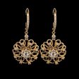 Golden Pritvi Flower Diamond Jewelry Set 14kt Supply