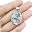 NEW Infinity Overlap Diamond Pendant 14kt Hot on Sale