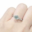 1.40cts N SI2 Round Brilliant Diamond Engagement Ring 14kt | GIA Certified Fashion