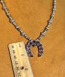 Sterling Silver and Garnet Necklace by Kevin Randall Studios Sale