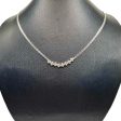 NEW Round Smiley Diamond Necklace 14kt For Cheap