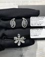 Delicste Flower Leaf Diamond Jewelry Set 18kt Sale