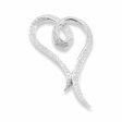 NEW Heart Split Diamond Pendant 18kt Online