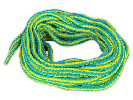 O Brien Towable 4-Person Floating Tube Rope - Blue Yellow Supply