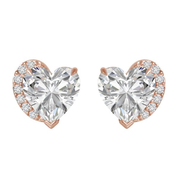 Aster Heart Amour Earrings Online