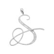 NEW Cursive S Diamond Pendant 14kt Cheap