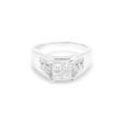 NEW Unisex Princess Diamond Ring 14kt Supply