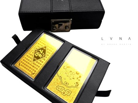 THE VAULT | LVNA Signatures™️ 24K Pure Gold Bar (999.9au) 2pcs | #LVNAPP Cheap