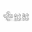 NEW Floral Diamond Jewelry Set 18kt Supply