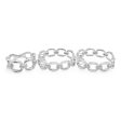 NEW Accented Chain Link Diamond Jewelry set 18kt Online