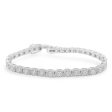 NEW Round Diamond Tennis Bracelet 14kt Supply