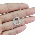 NEW Alphabet O Diamond Necklace 14kt Discount