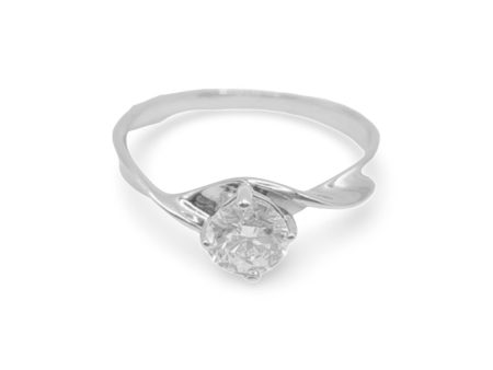 NEW Round Infinity Diamond Engagement Ring 18kt Supply