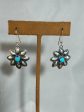 Turquoise Blossom Earrings by Robert Johnson Fashion