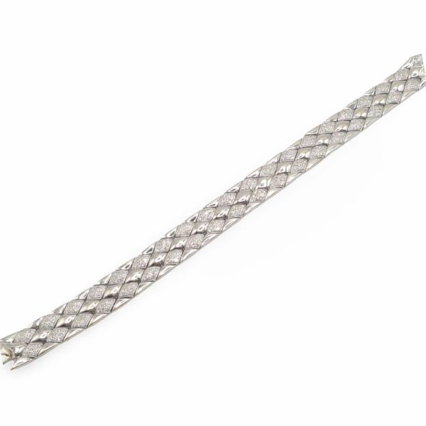 NEW Strip Watch Diamond Bracelet 18kt Online now