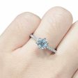 1.04cts I SI2 Round Brilliant Diamond Engagement Ring 14kt | GIA Certified Sale