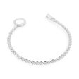 NEW Round Buckle Full Mini Eternity Diamond Bracelet 18kt on Sale