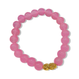 GOLD PIYAO | 24K Tourmaline Birthmonth Beads Lucky Piyao Bracelet For Sale