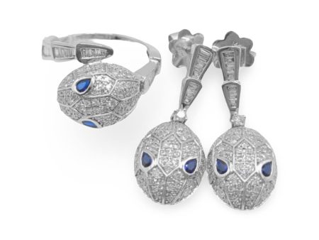 NEW | Serpent Diamond Jewelry Set 14kt Fashion