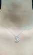 Alphabet Letter S Diamond Necklace 14kt Fashion