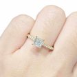 1.04cts G SI1 Princess Cut Diamond Engagement Ring 14kt | GIA Certified Online Hot Sale