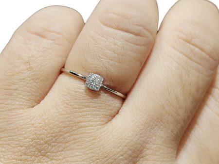 #LVNAPP | Classic Round Cushion Diamond Ring 14kt Hot on Sale