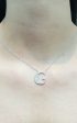 Alphabet Letter G Diamond Necklace 14kt Hot on Sale