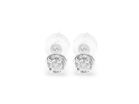 NEW Dainty Round Pierce Stud Earrings 18kt Sale