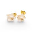 NEW Golden Deco Diamond Earrings 18kt For Cheap