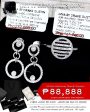 Round Halo Diamond Jewelry Set 18kt Online